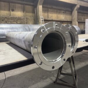 Патрубок приемный 50 мм Ст3сп5 Разъемный
